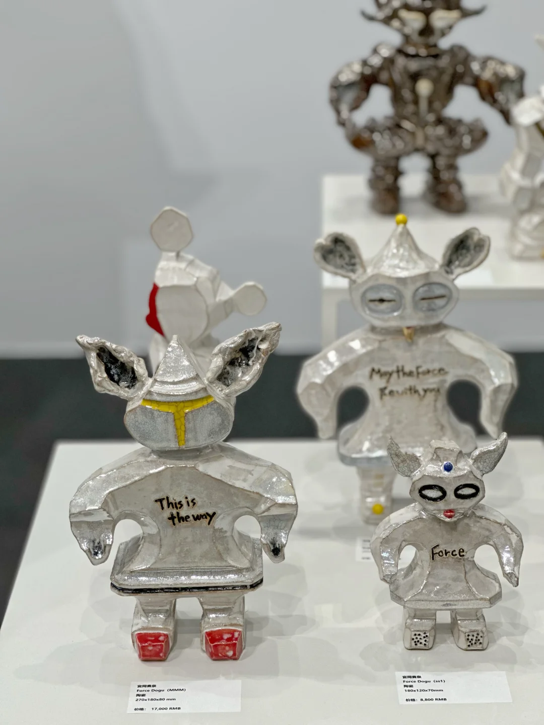 赶艺术大集，遇到申玲老师❤️
