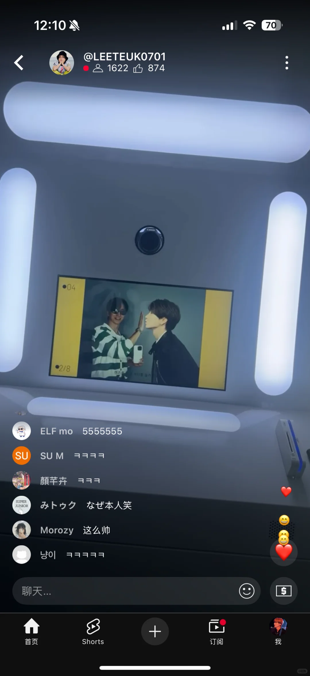 特儿直播逛展会，中粉在线求代购周边s10面交