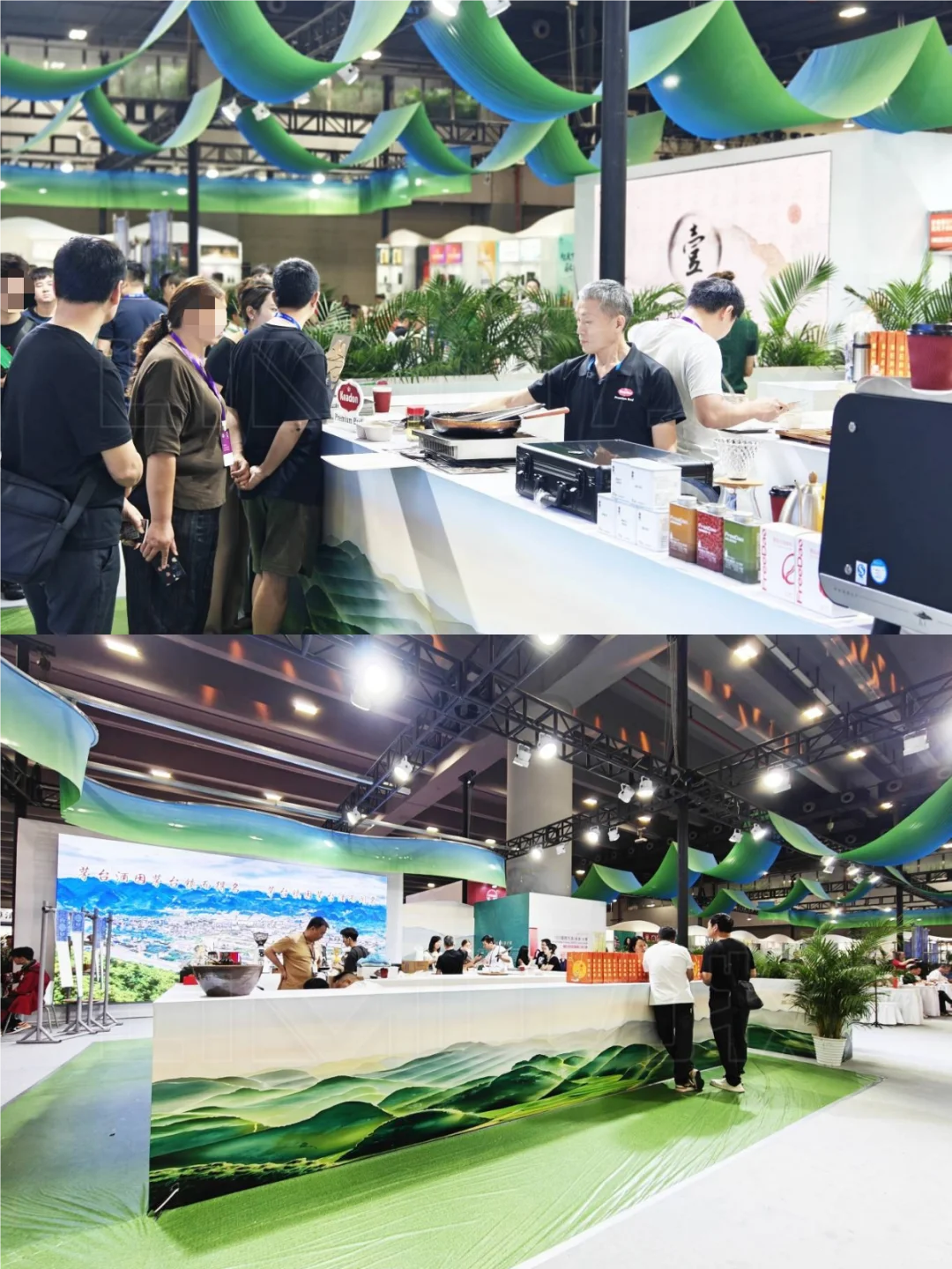 酒展案例：两天时间完成设计和备料的展台！