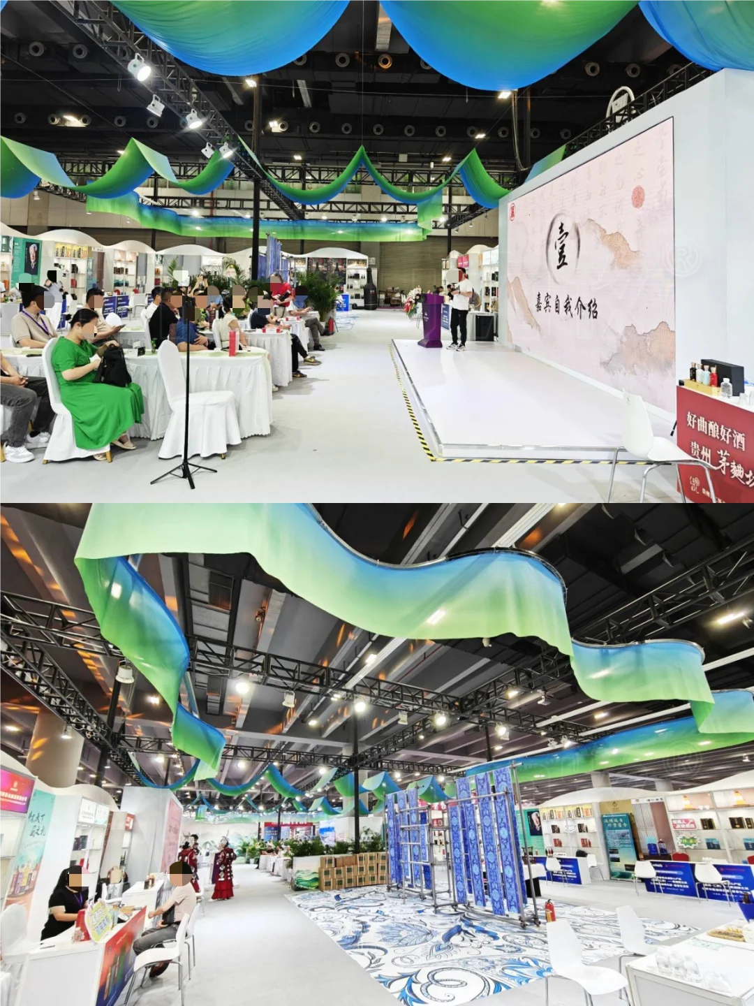 酒展案例：两天时间完成设计和备料的展台！