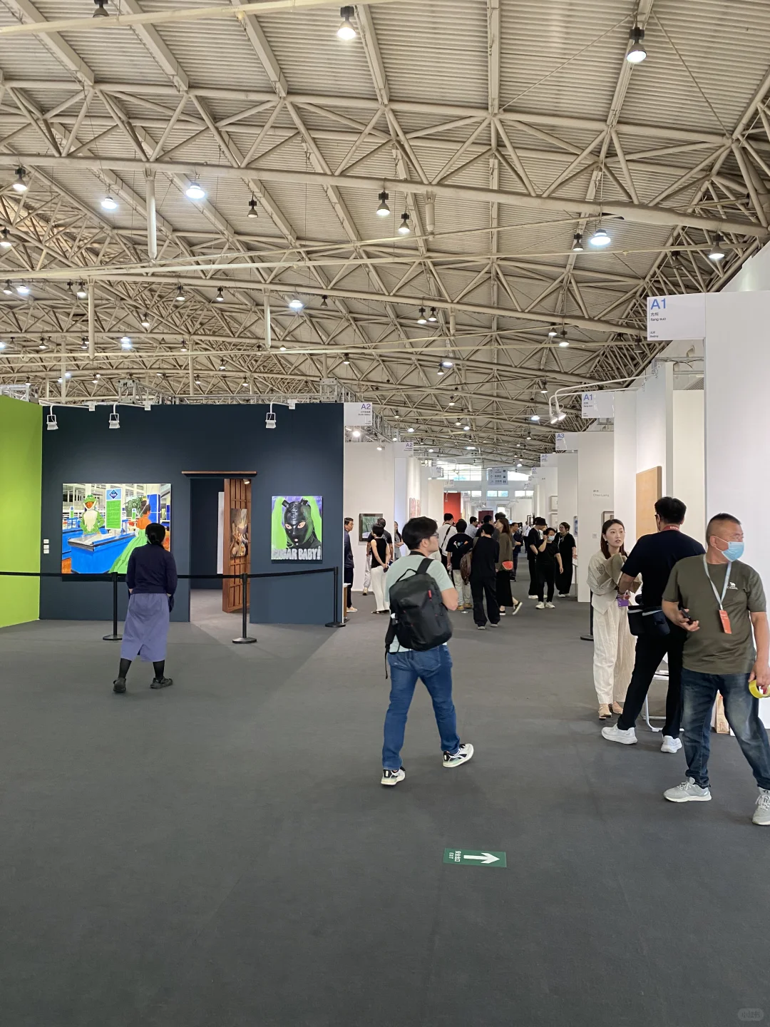 看展日?北京当代艺术博览会1⃣️有趣作品