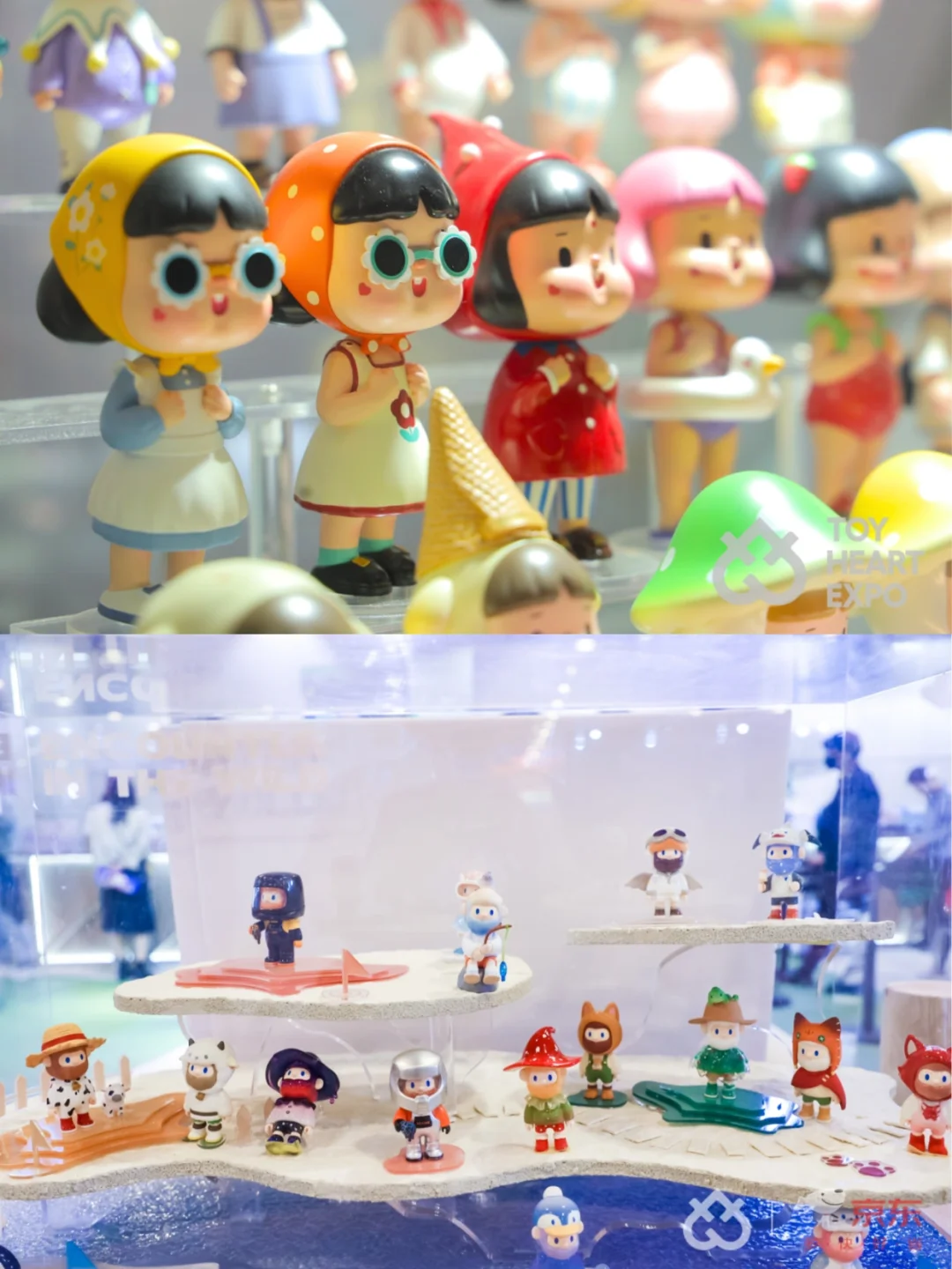 玩具进奥运场馆?北京“冰上盲盒展” 太会了