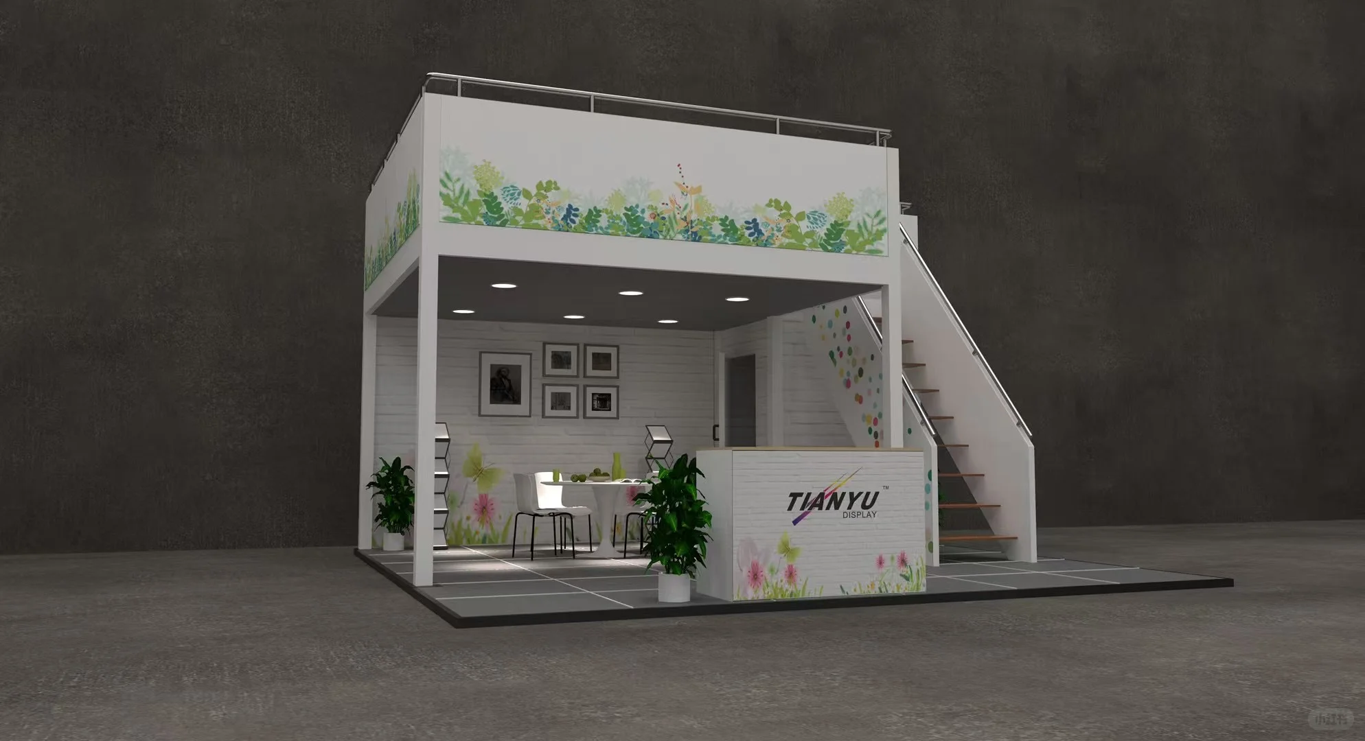 双层展位