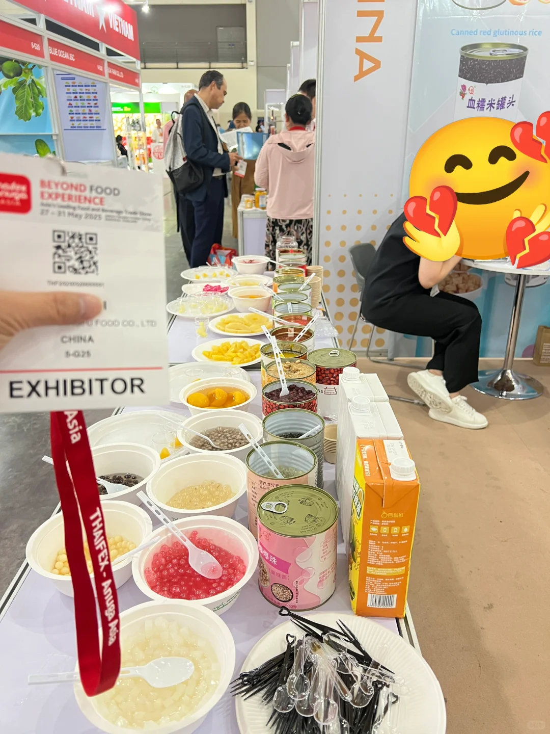 一年一度的曼谷亚洲食品展结束了