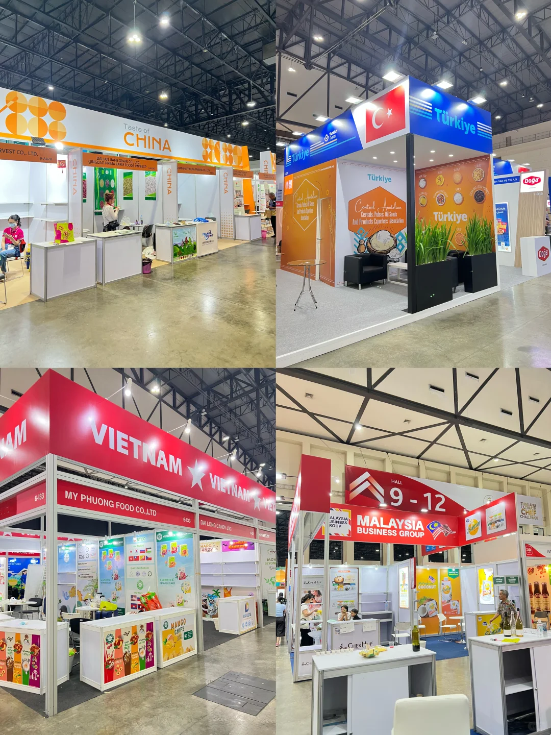 一年一度的曼谷亚洲食品展结束了