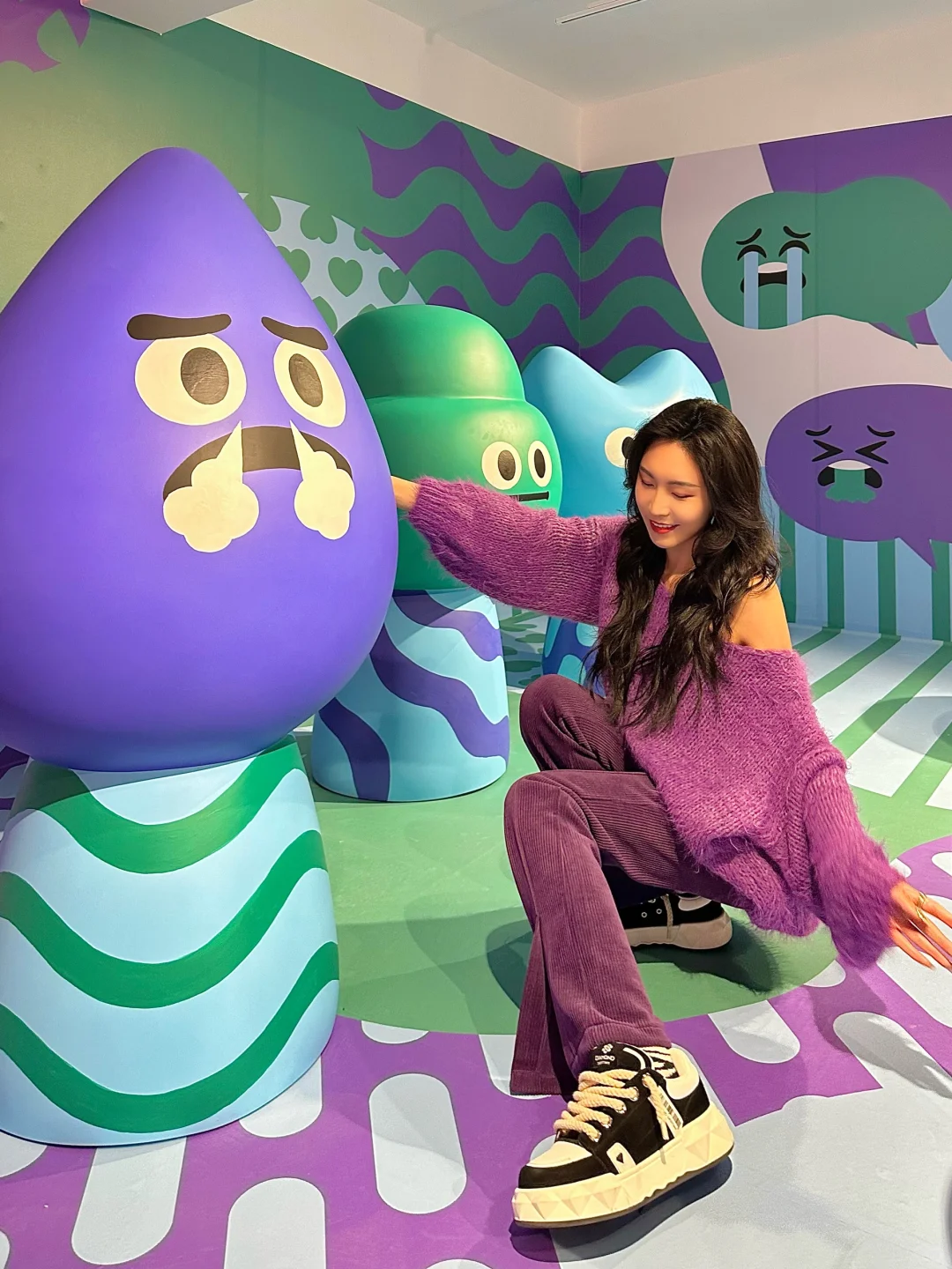 北京新展来啦?去emoji世界搞怪拍照???