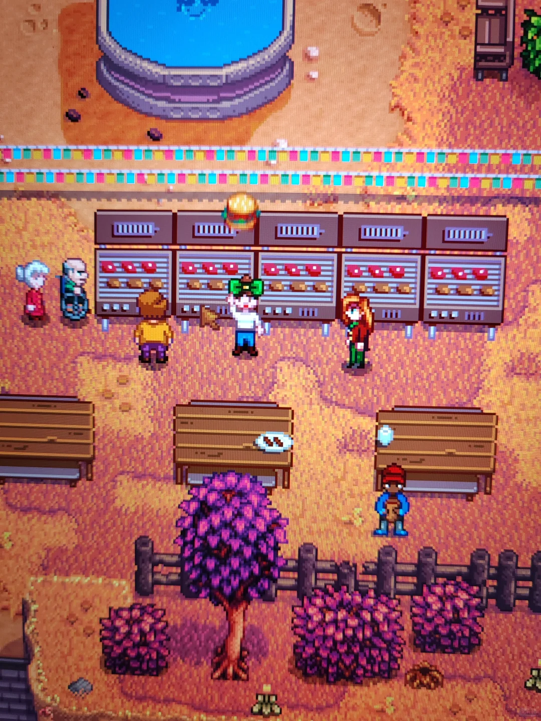 老乡，原来我们也能在活动中吃东西