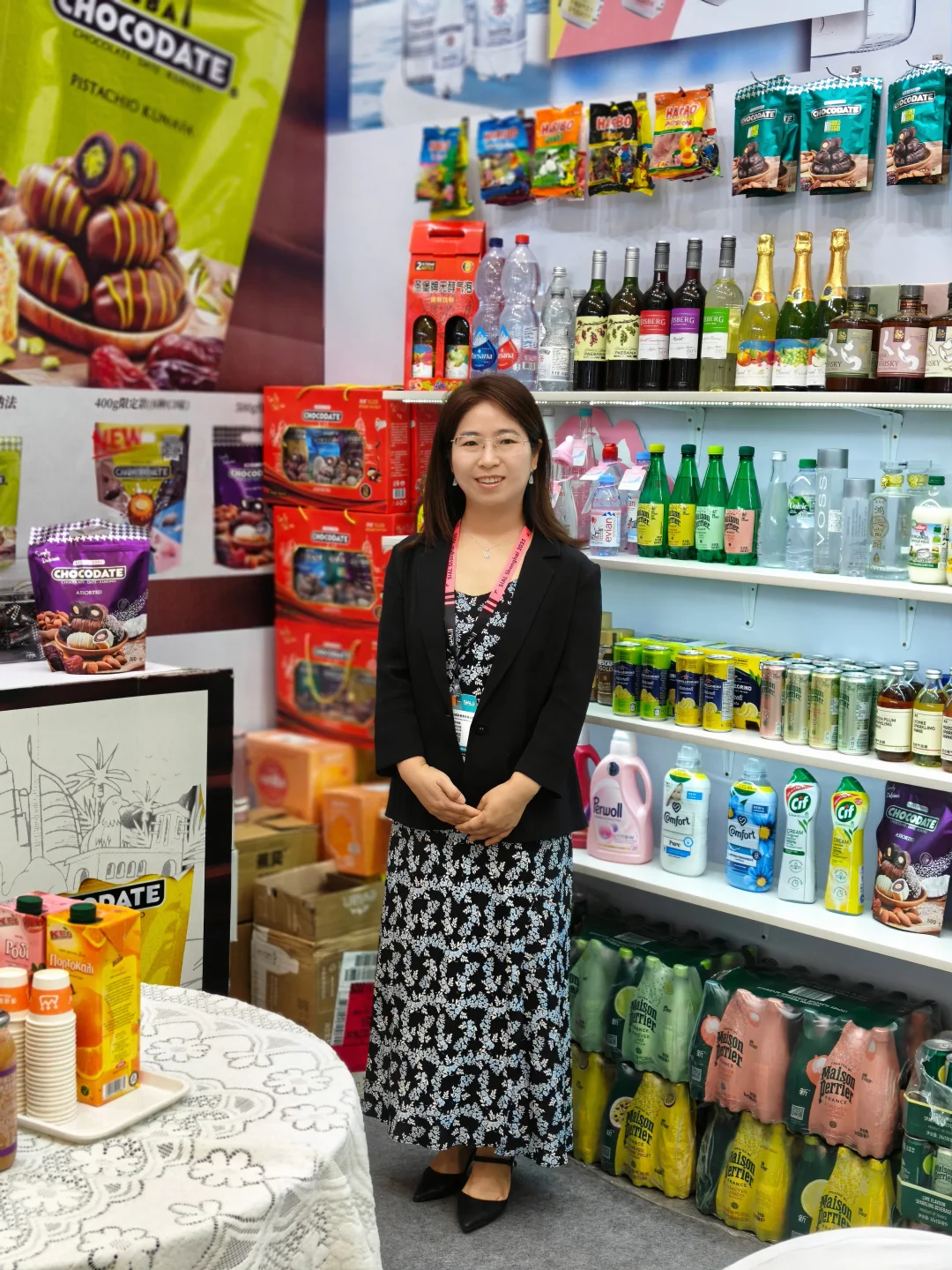 谁能拒绝在展会上被巧克力诱惑呢！创新椰枣