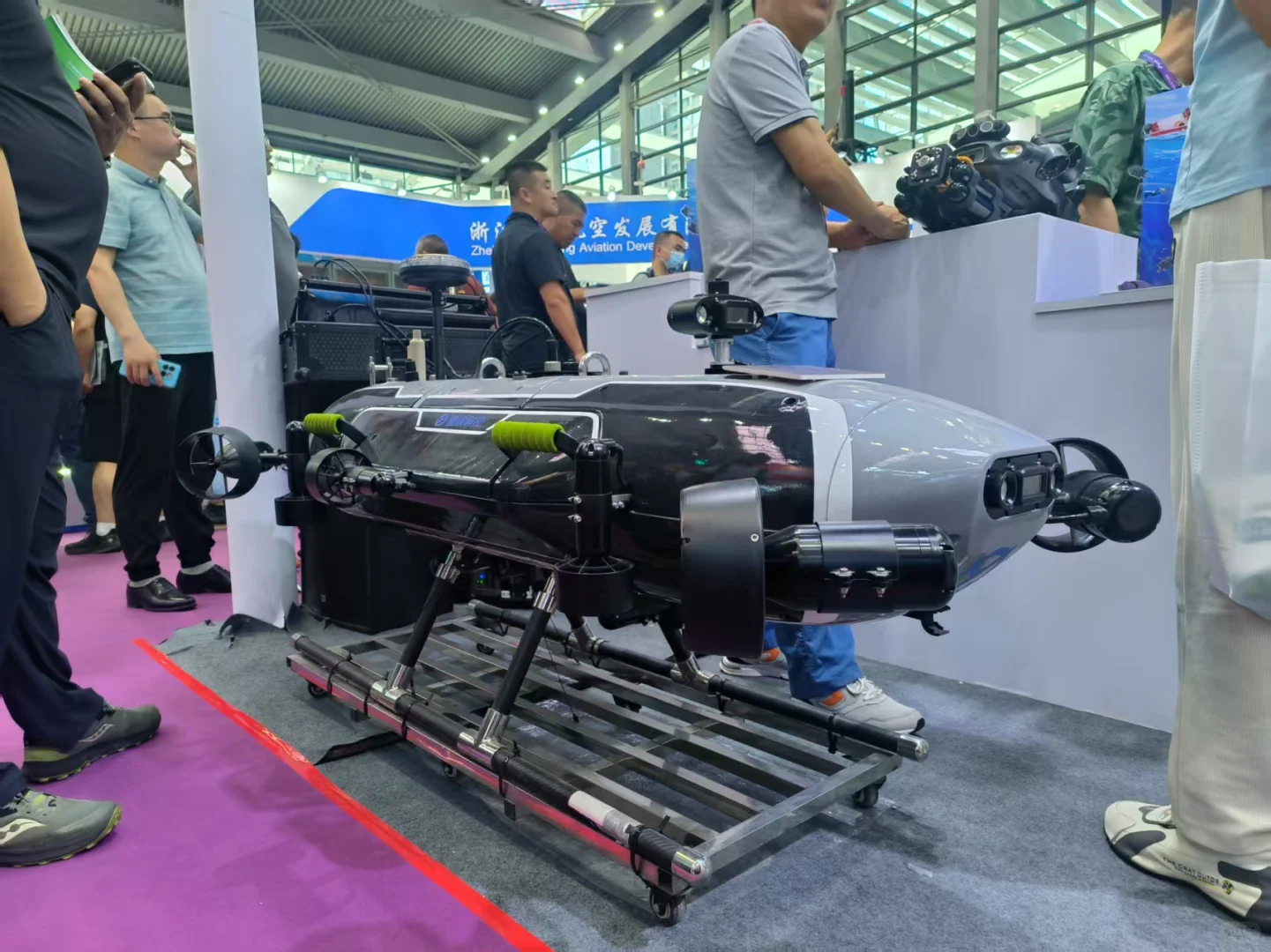 无人机展，现场真的太美了！✈️