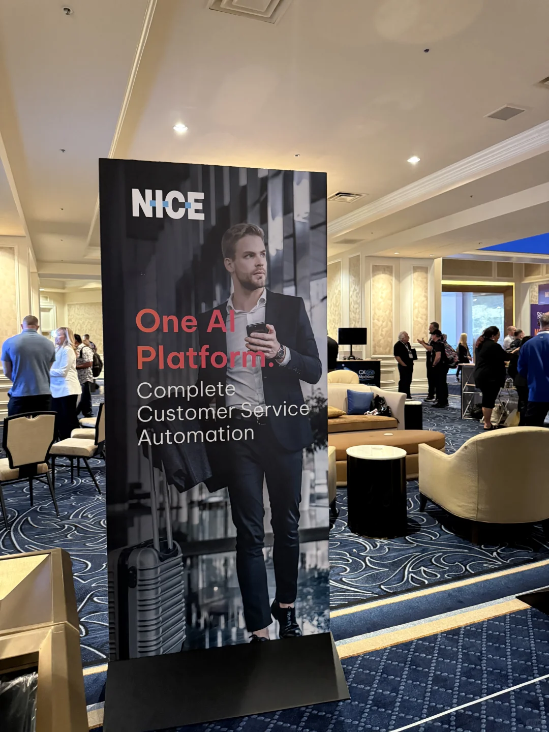 参加展会的一天