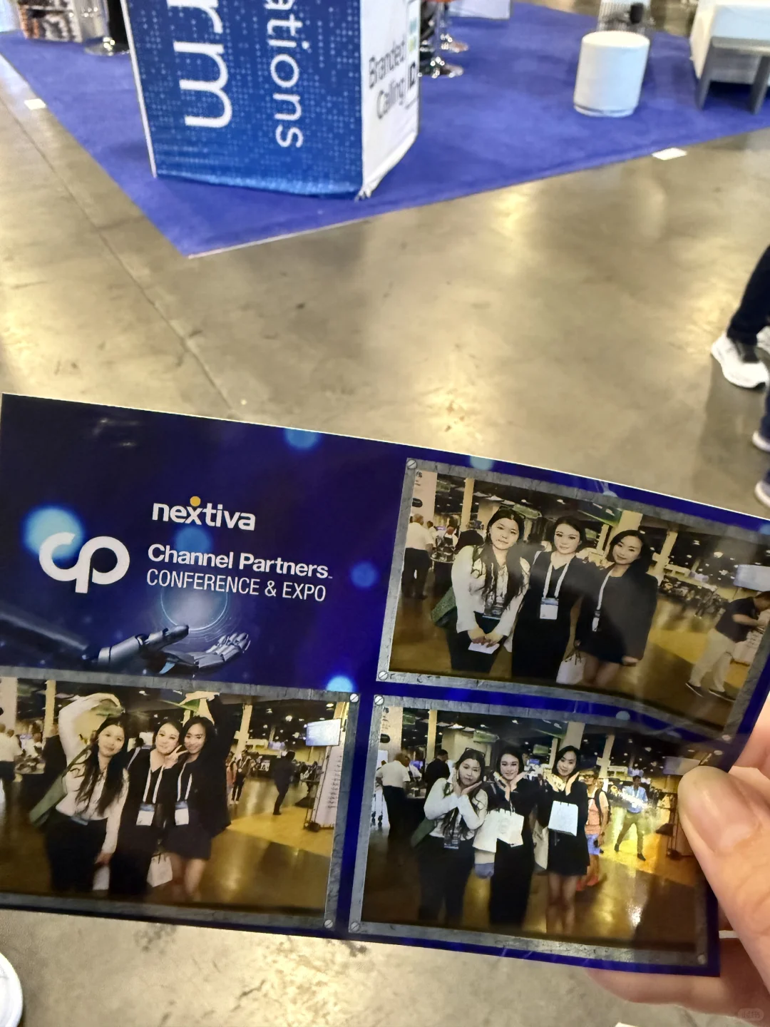 参加展会的一天