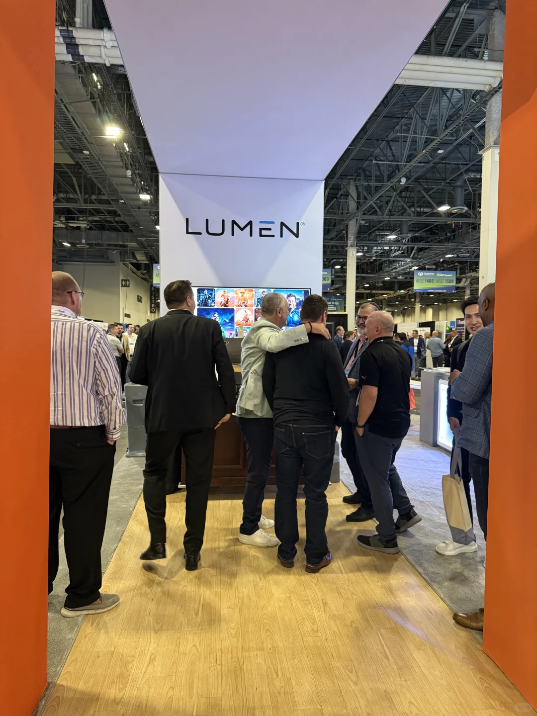 参加展会的一天