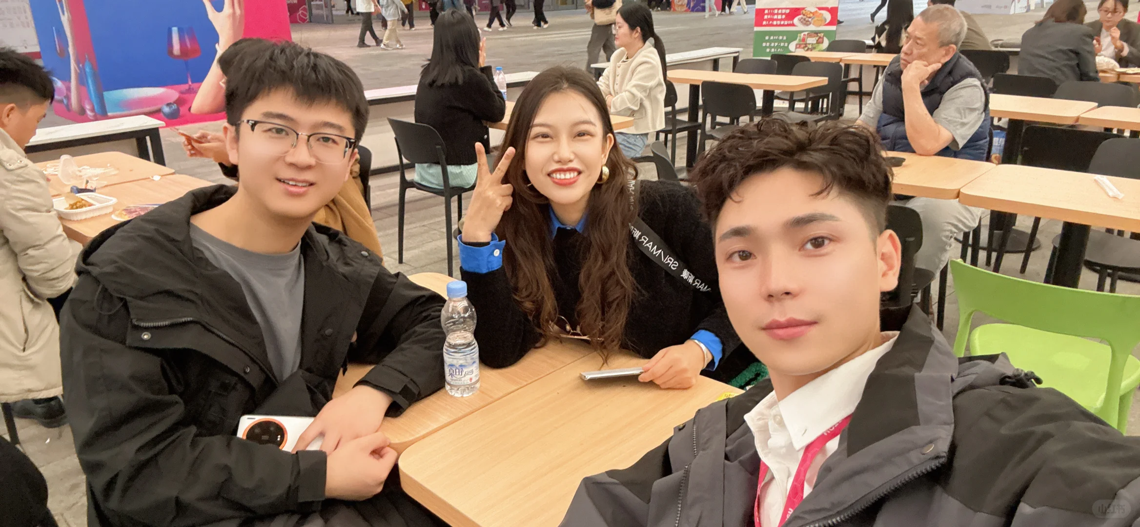 展会最后一天逛了乳制品