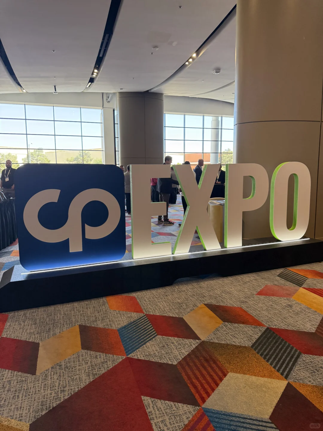 参加展会的一天