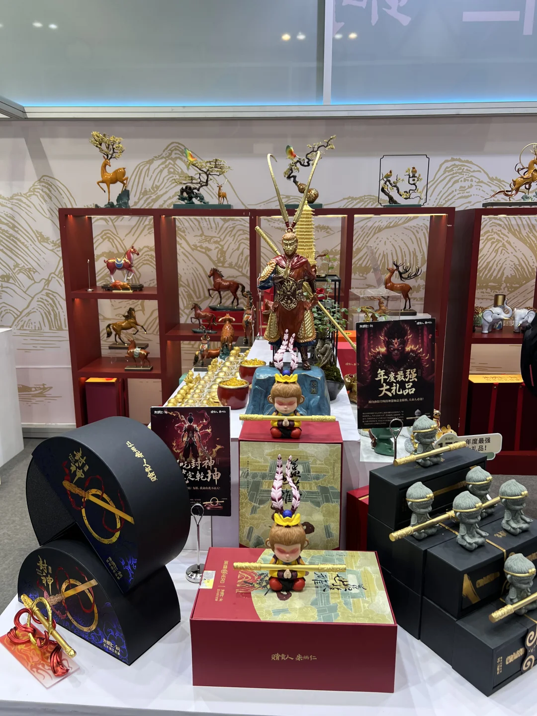 参观朱炳仁老师中国工艺美术博览会展位