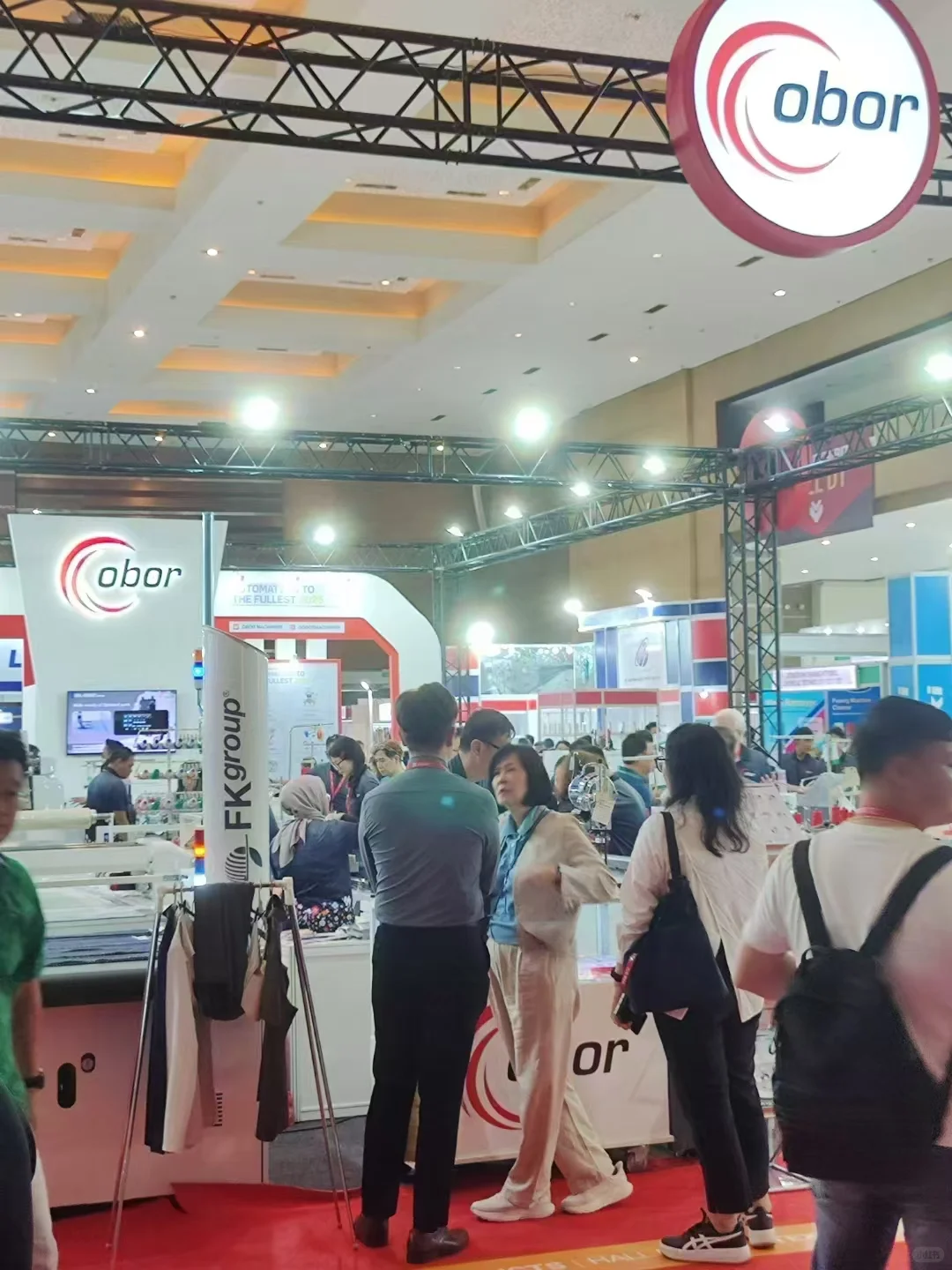 印尼这次的展会真的太棒了！??