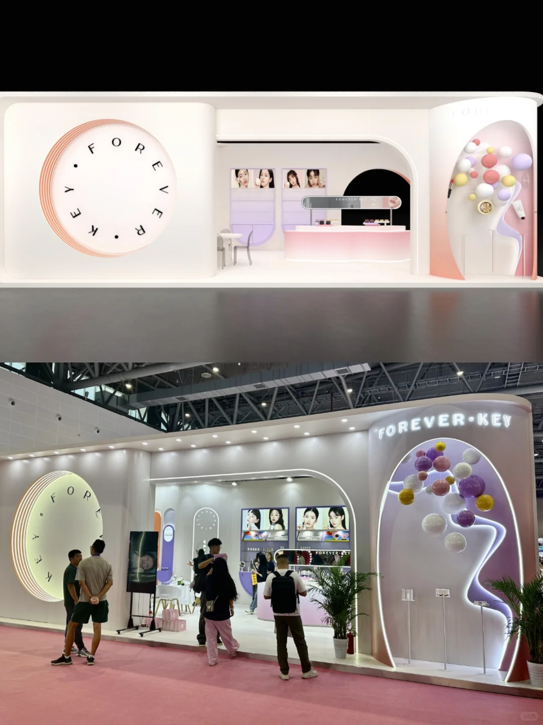 掉进童话梦境✨ 被我偶遇的梦幻美妆展台