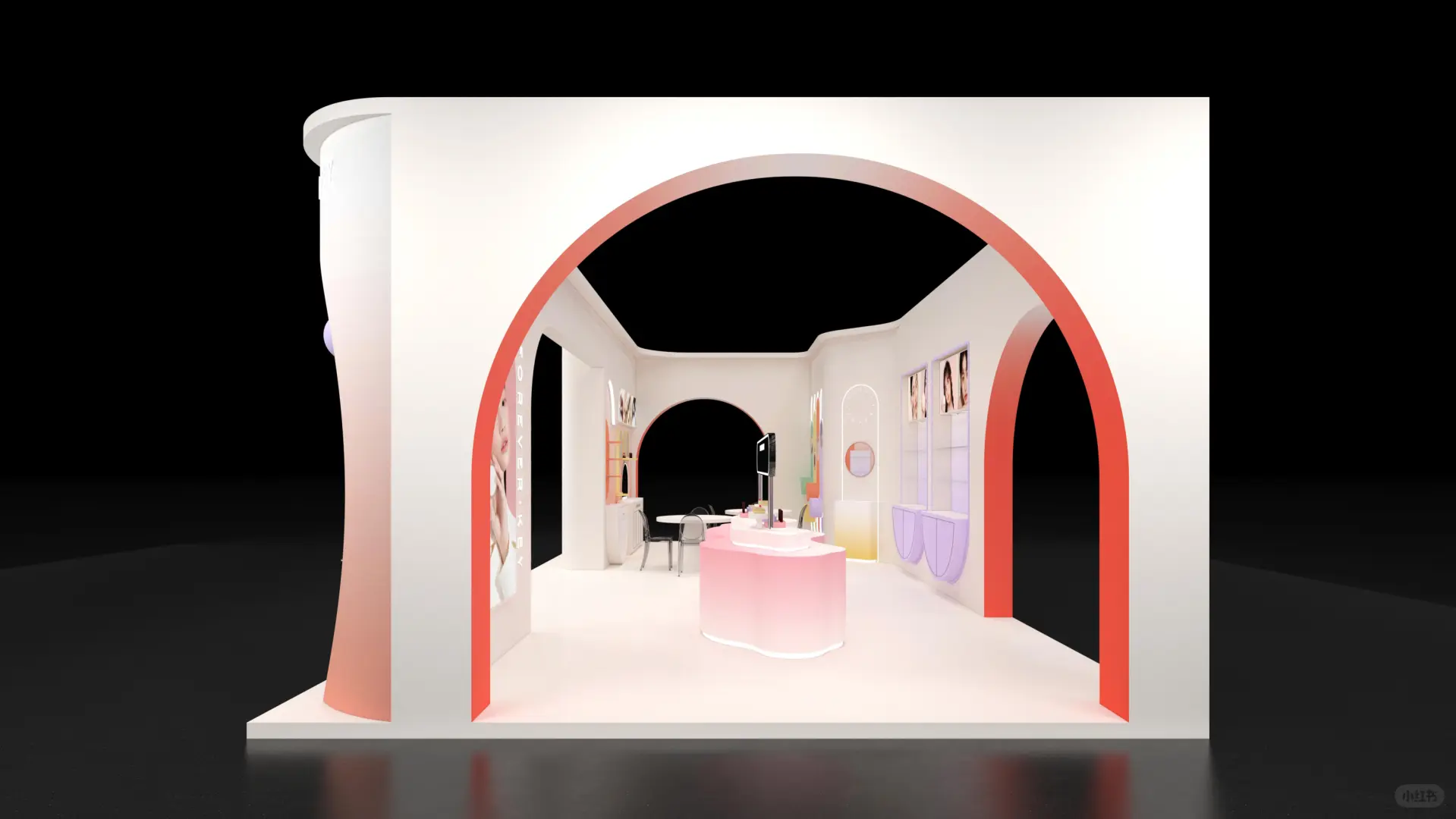 掉进童话梦境✨ 被我偶遇的梦幻美妆展台