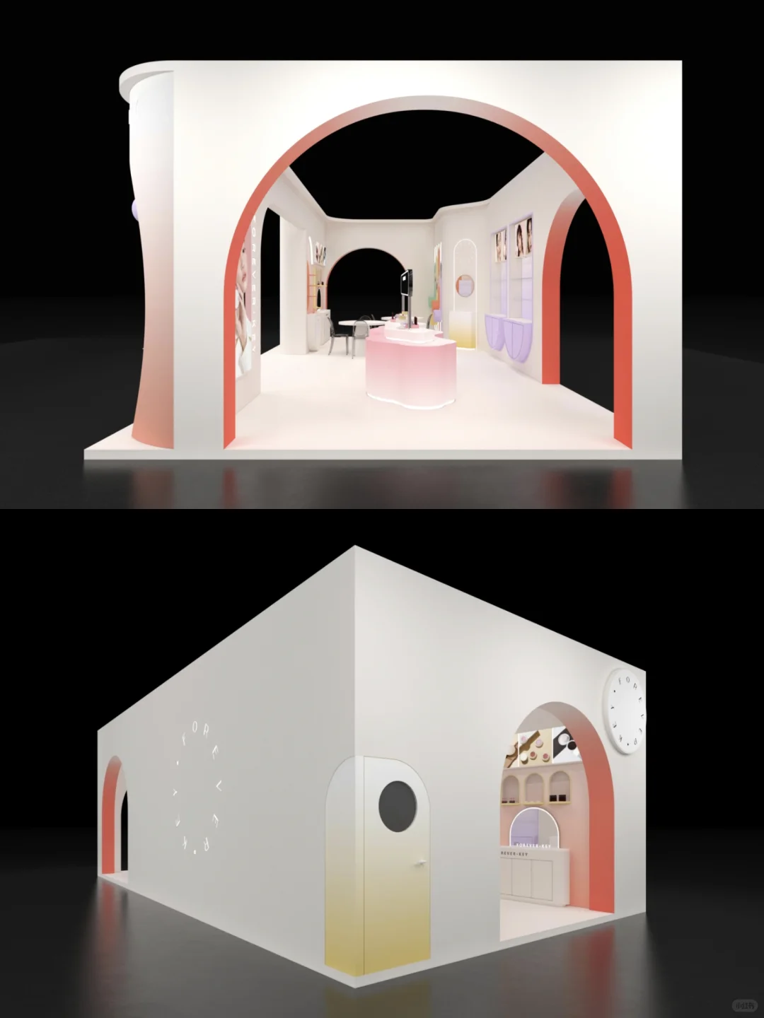 掉进童话梦境✨ 被我偶遇的梦幻美妆展台