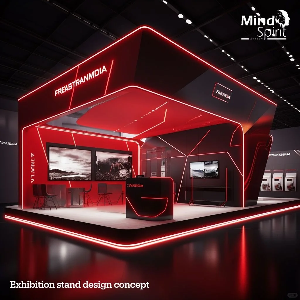 展会空间美学|视觉冲击力拉满的红色