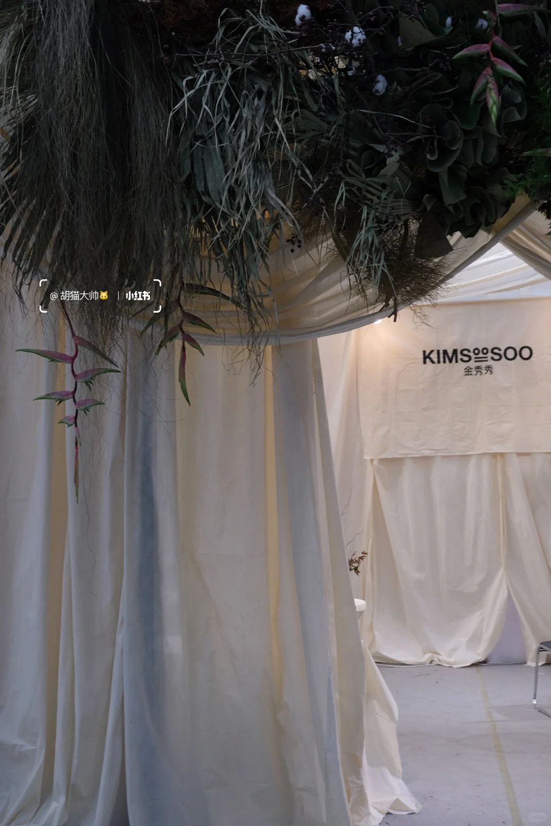 在大湾区服装展上做的花艺又火啦?