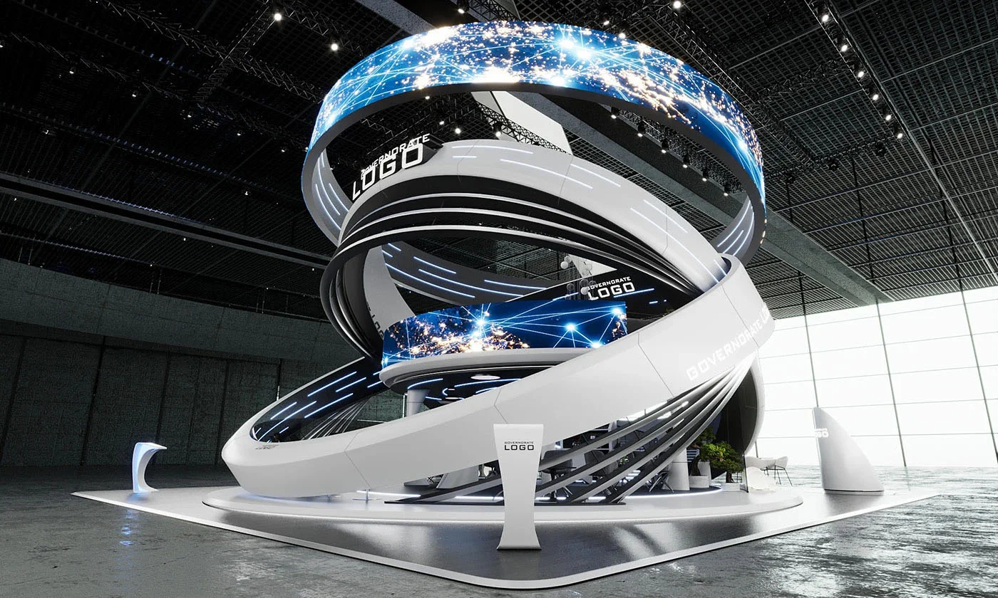 现代科技·数字智博会 | 展厅设计分享