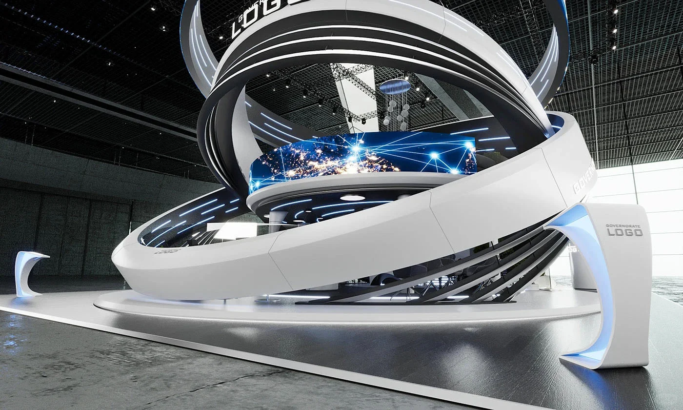 现代科技·数字智博会 | 展厅设计分享