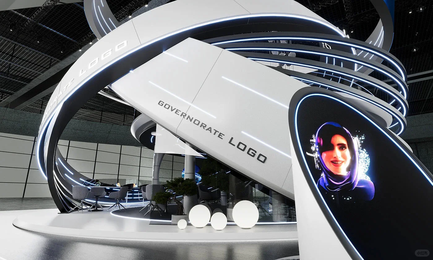 现代科技·数字智博会 | 展厅设计分享