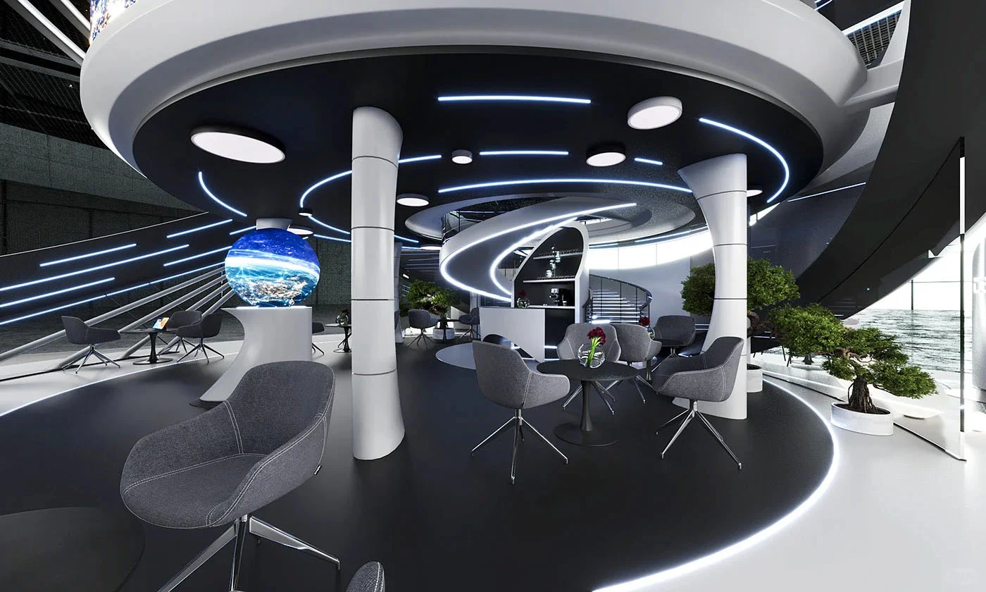 现代科技·数字智博会 | 展厅设计分享