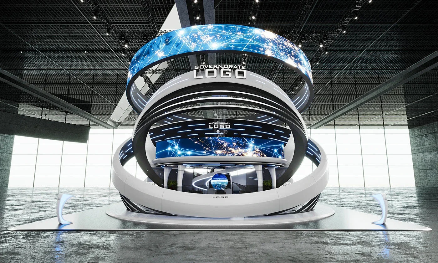 现代科技·数字智博会 | 展厅设计分享