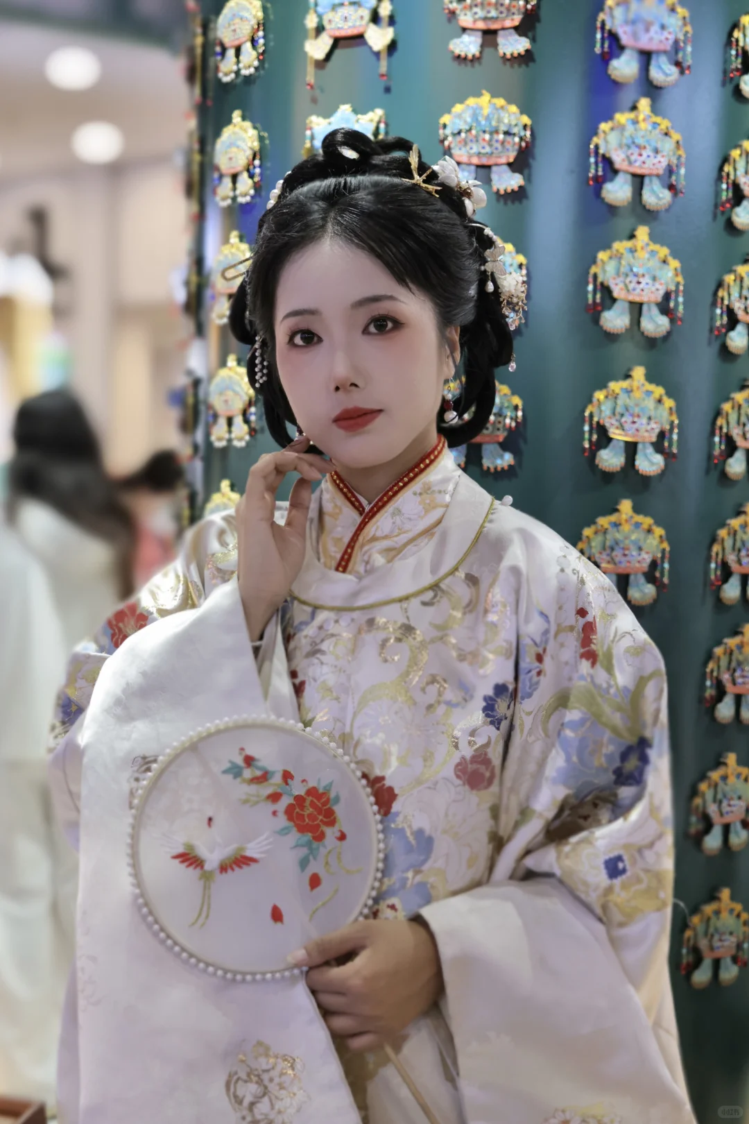 消博会昌平展台的小姐姐好漂亮呀！❤️