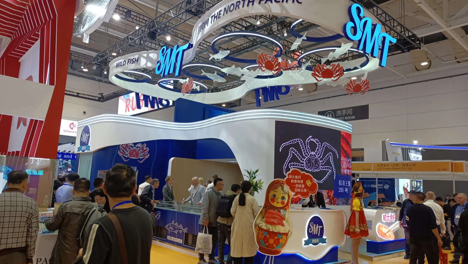 [海豚R]渔博会案例赏析-海洋风max的展台