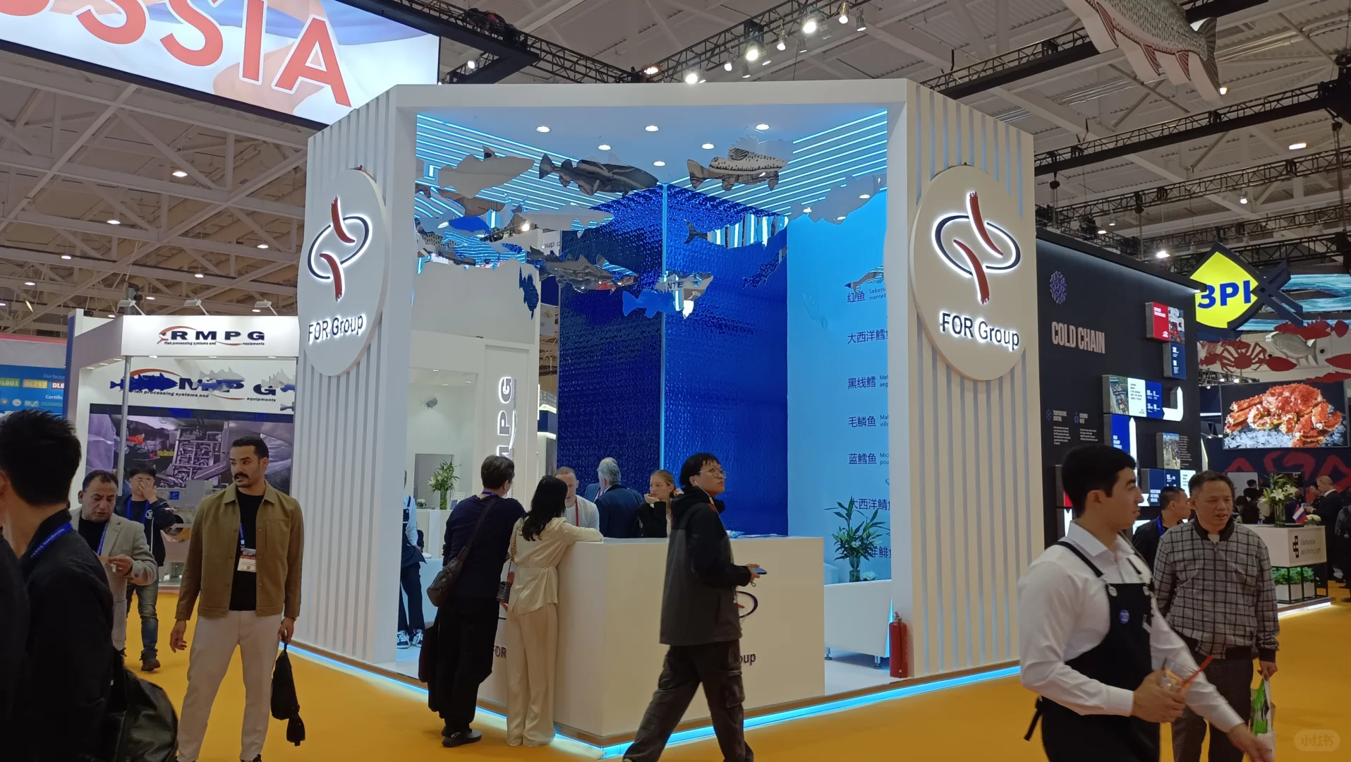 [海豚R]渔博会案例赏析-海洋风max的展台