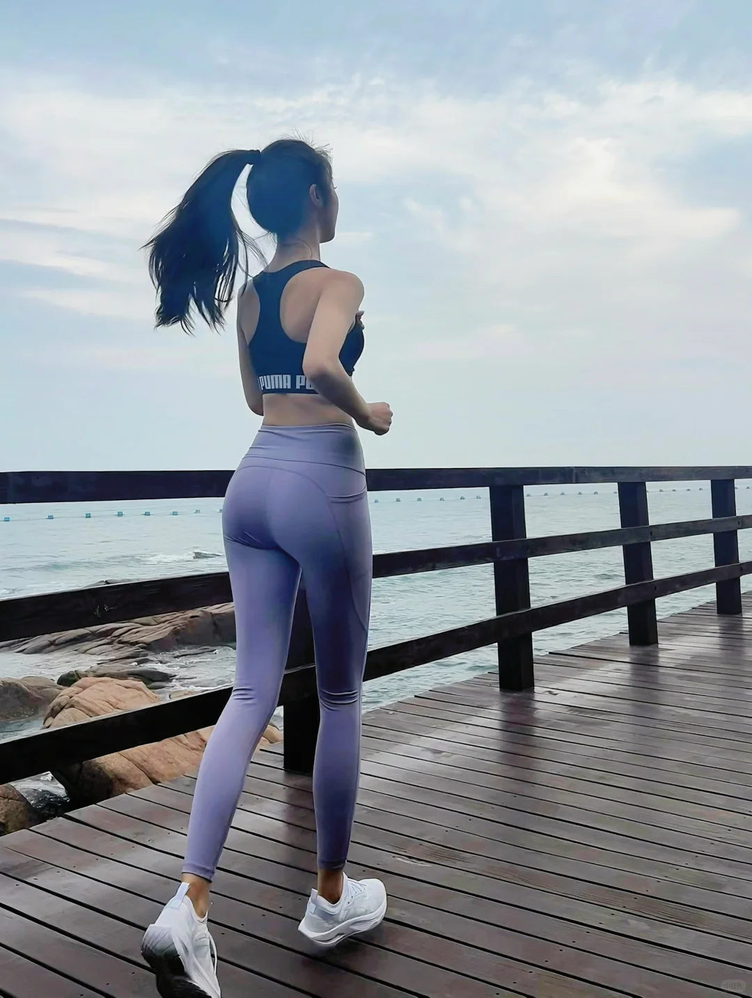海边慢跑OOTD