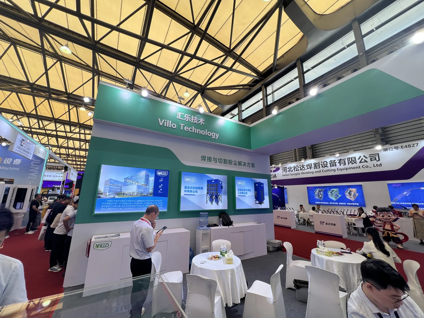 上海埃森展会今天结束！