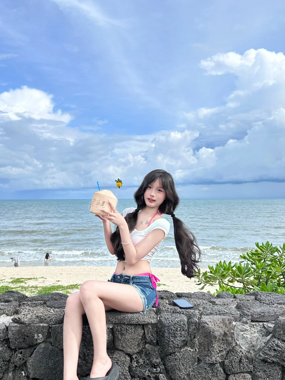 工作暂停！看海！