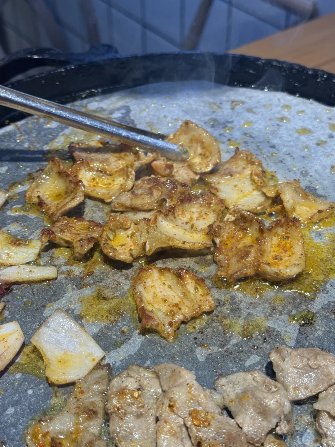 这家的烤五花肉绝了