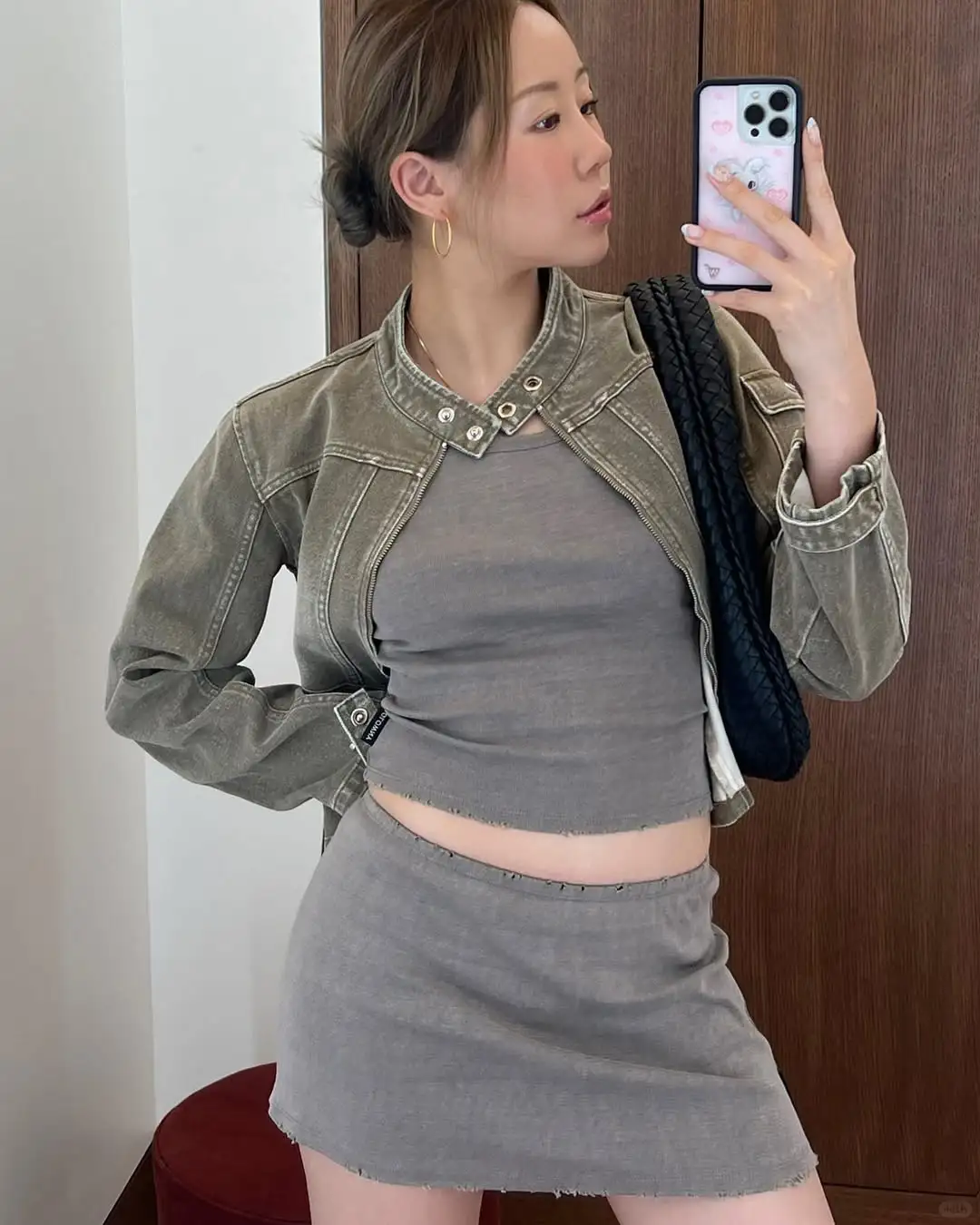 缩?后的穿搭记录，每天都要尝试不同风格