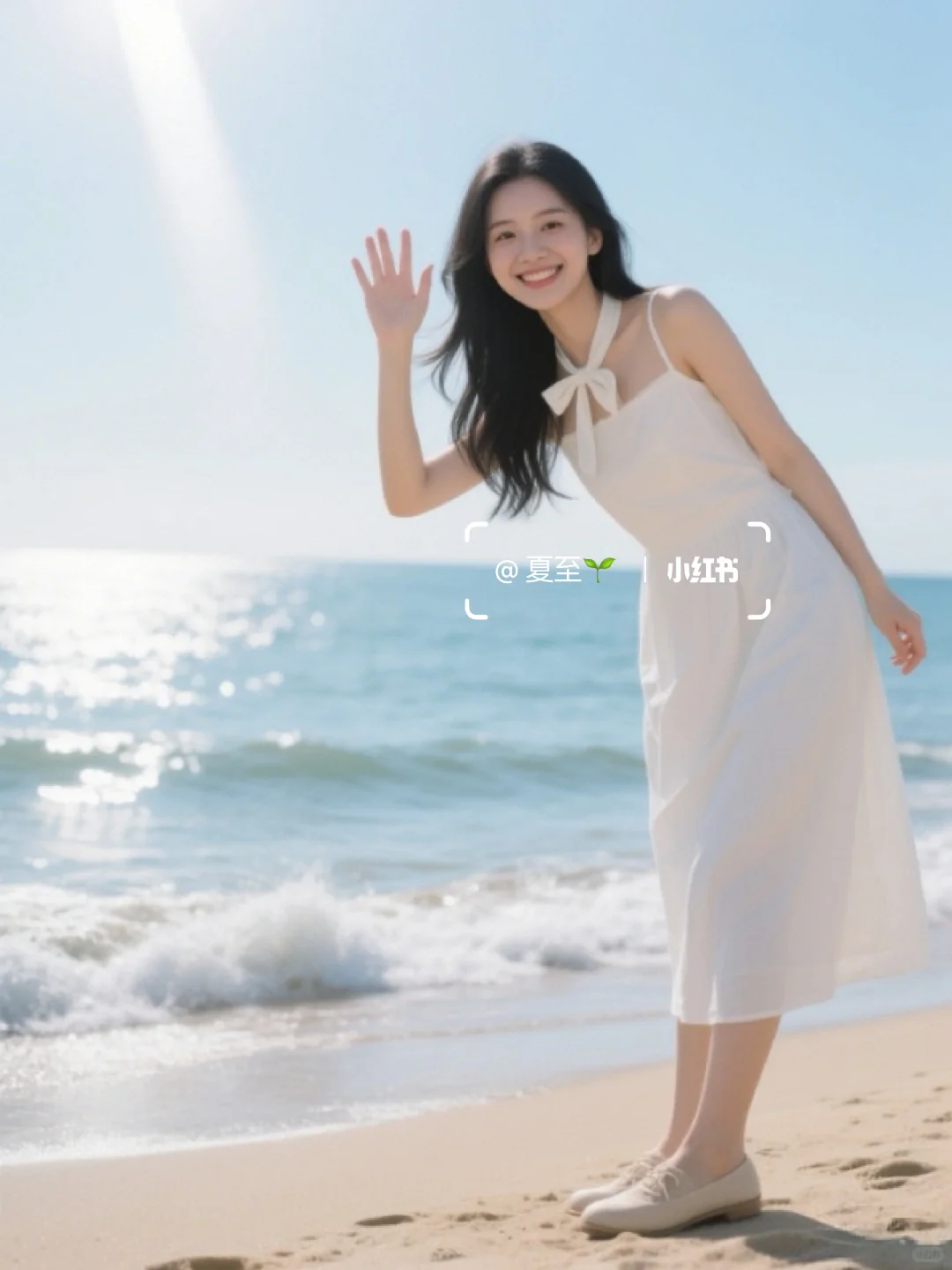 ?海边拍照姿势攻略轻松get