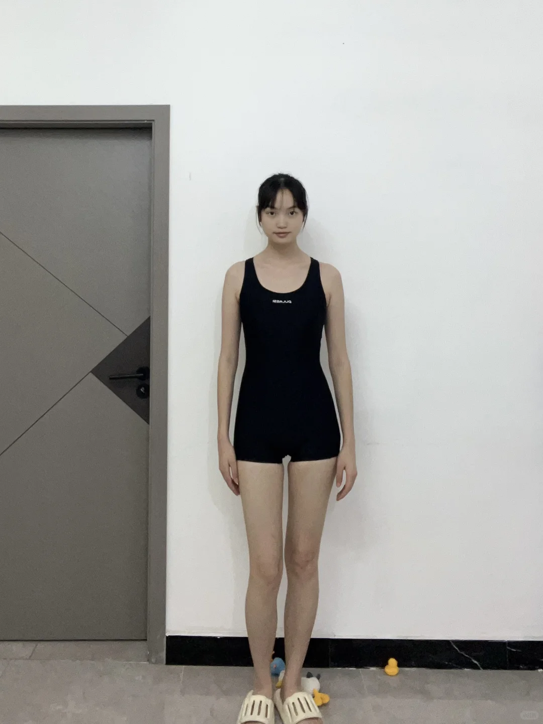 【167/95】泳衣分享?款式普通，上身惊艳