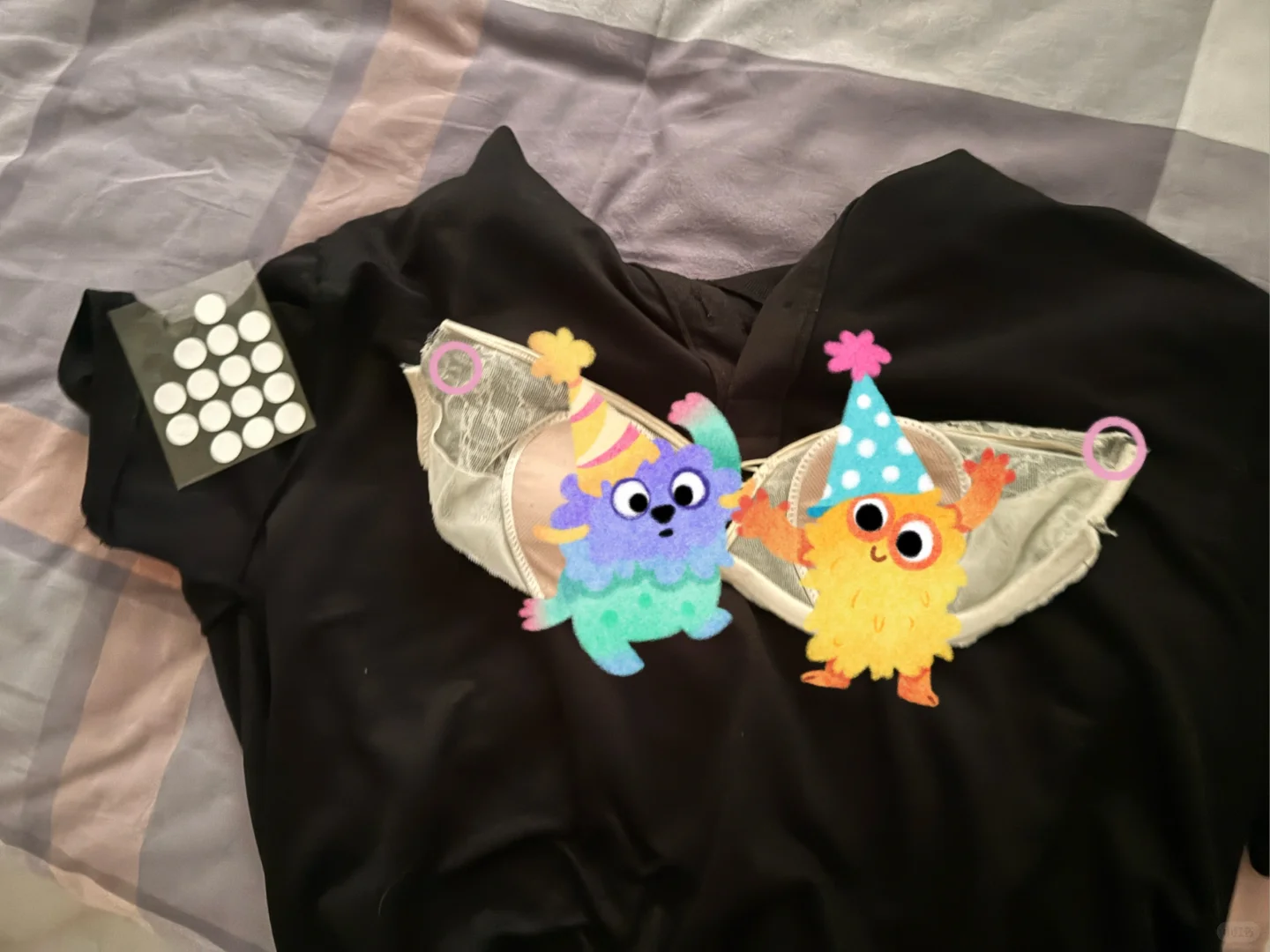 无bra,又是自由的一天