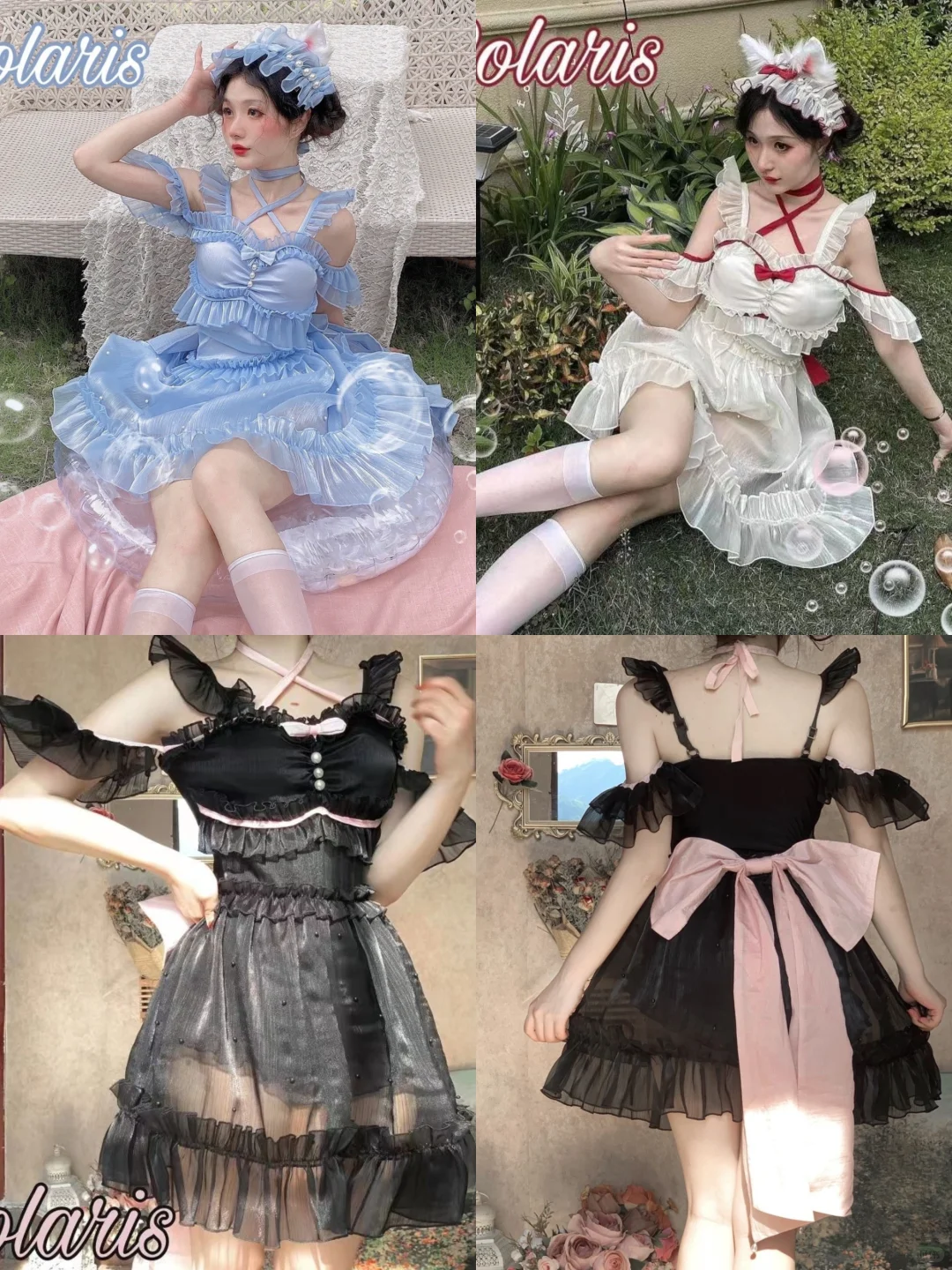 PDD平价 Lolita少女泳衣分享