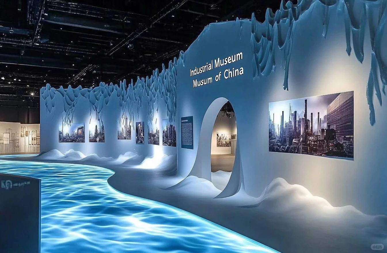 蓝光海浪·博物馆会展展陈设计