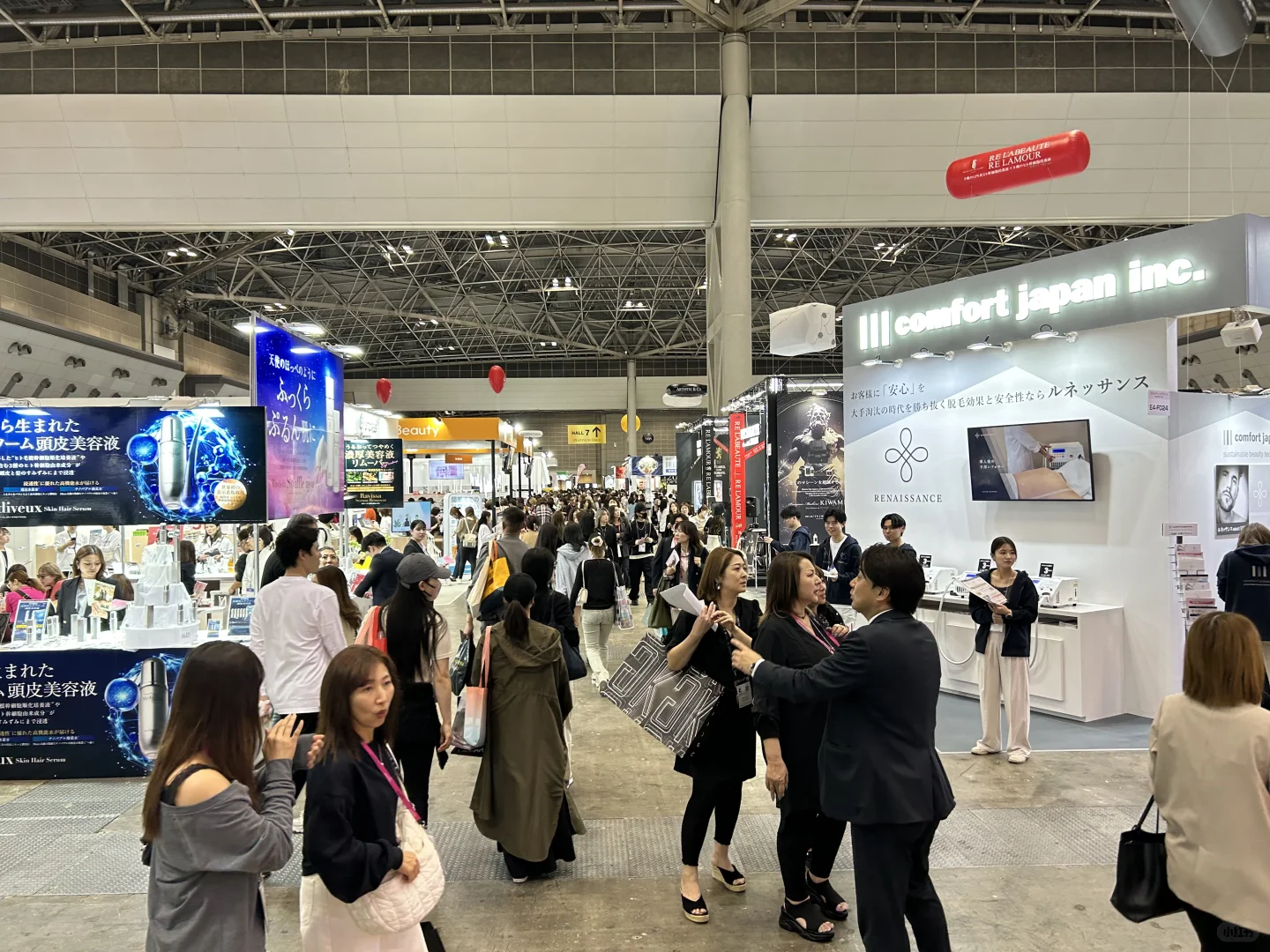 beautyworld美博展第一天?