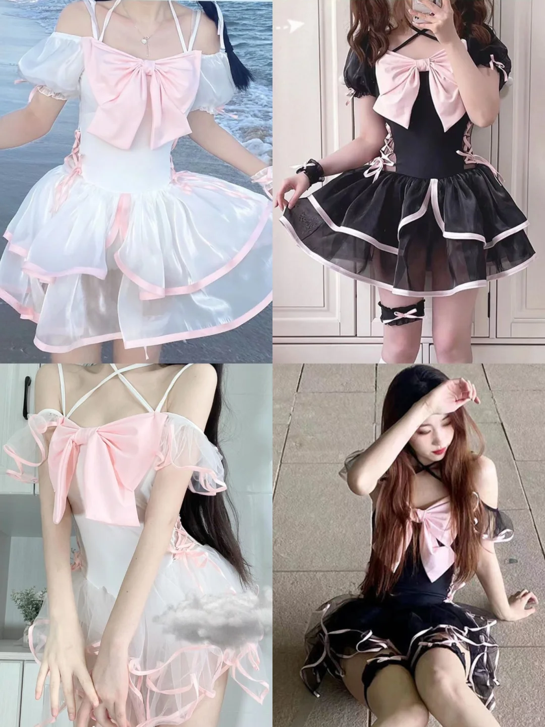 PDD平价 Lolita少女泳衣分享