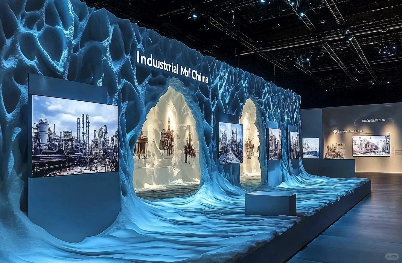 蓝光海浪·博物馆会展展陈设计