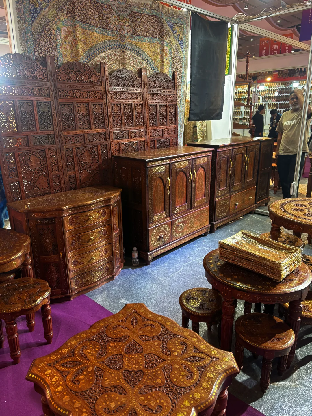 南博会去了,感觉没买够。明天还去‼️