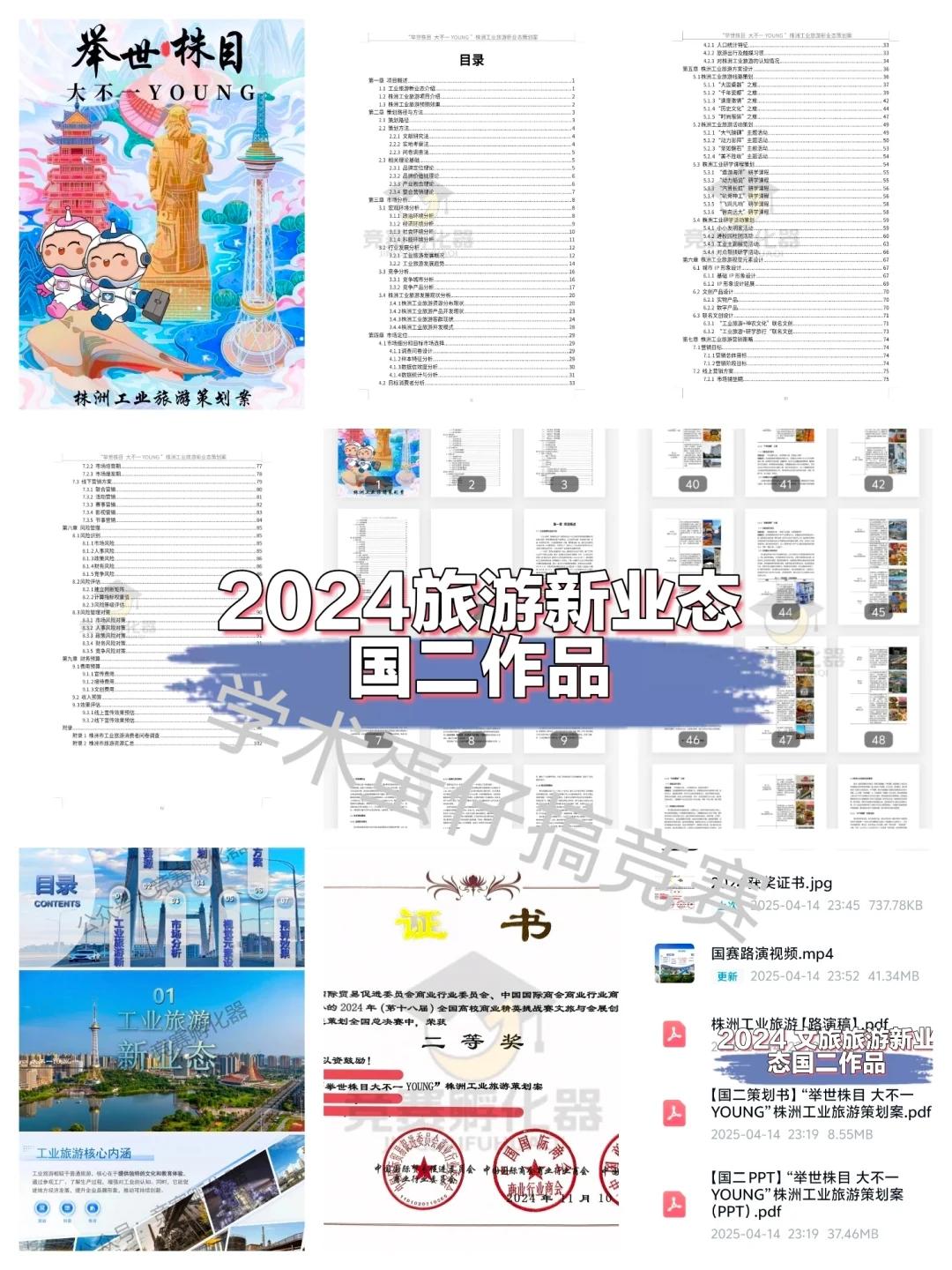 2025年文旅与会展竞赛优秀国奖作品??