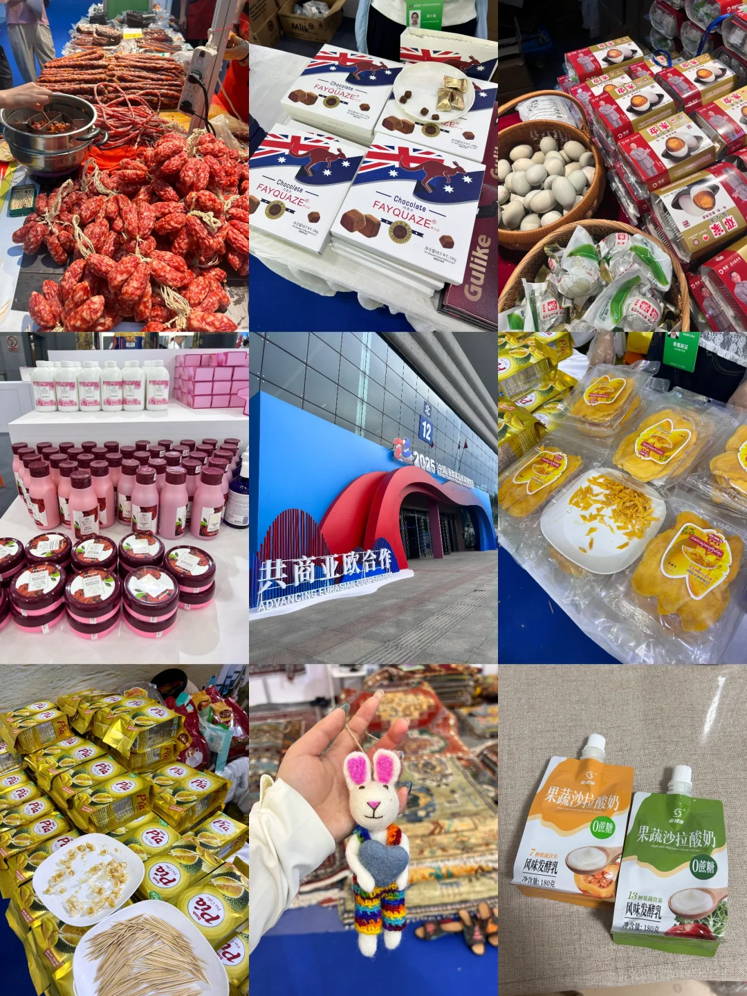 亚欧博览会第一天逛展