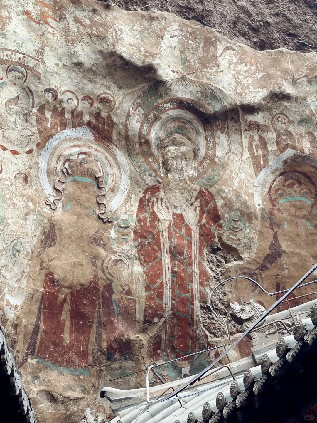 天水武山水帘洞壁画｜只一眼，幽谷梵音今犹在